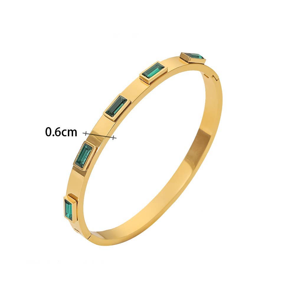 RHINESTONE BANGLE