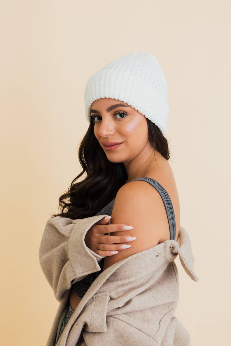 🍞 Toasty Waffle Puff Beanie - Your Winter Sales Boost: Mocha