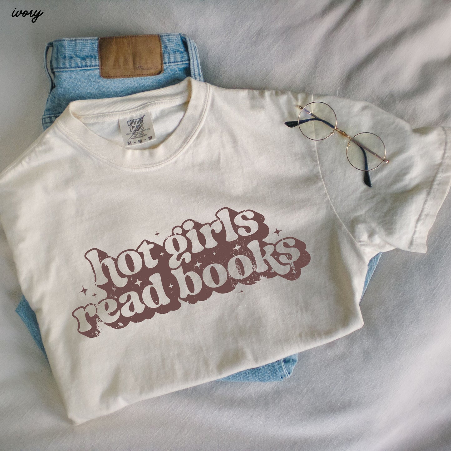 Hot Girls Read Books Tee *11 Colors (S-3X)