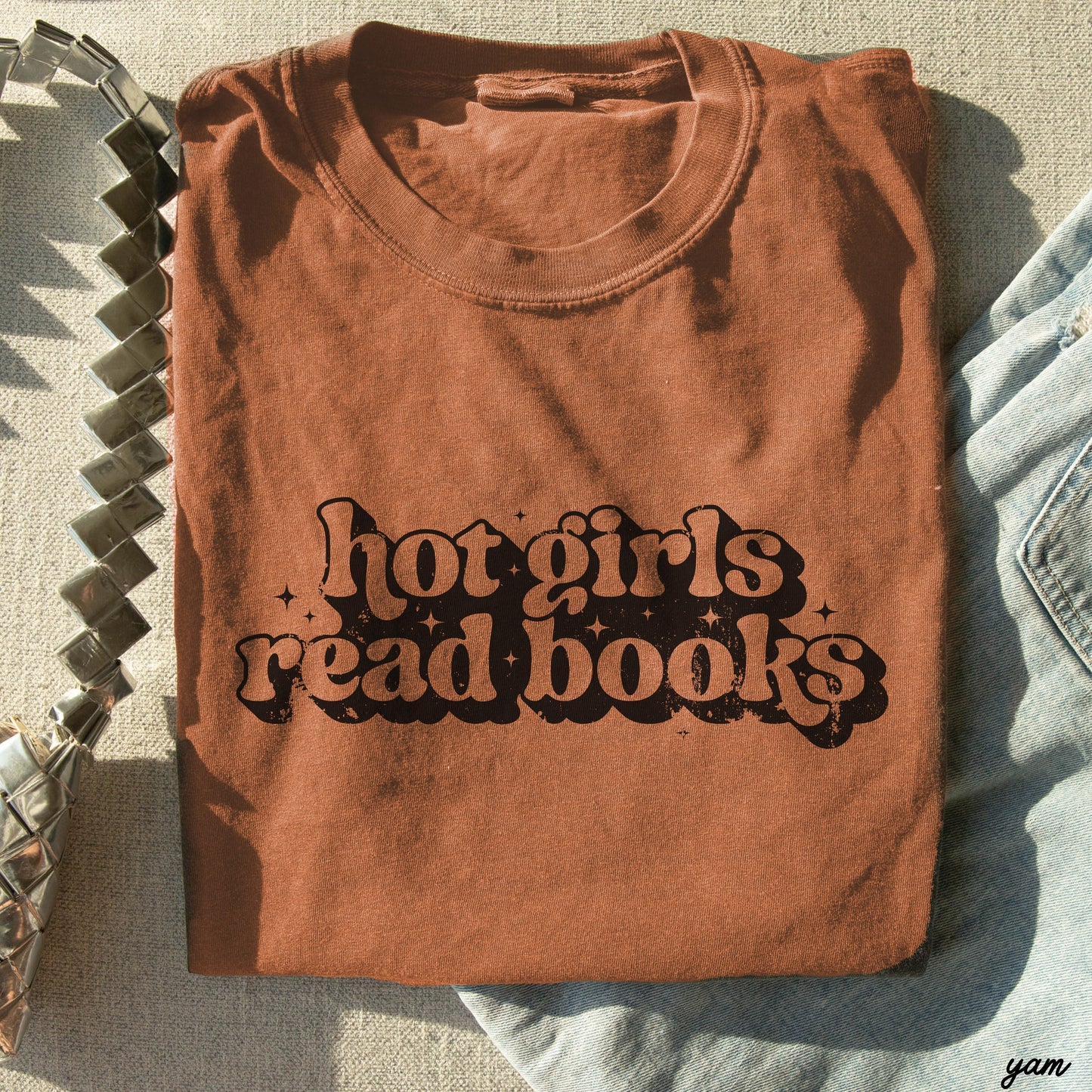 Hot Girls Read Books Tee *11 Colors (S-3X)