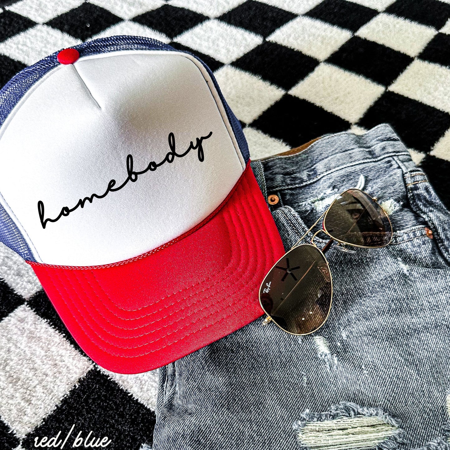 Homebody Cursive Trucker Hat *12 Colors
