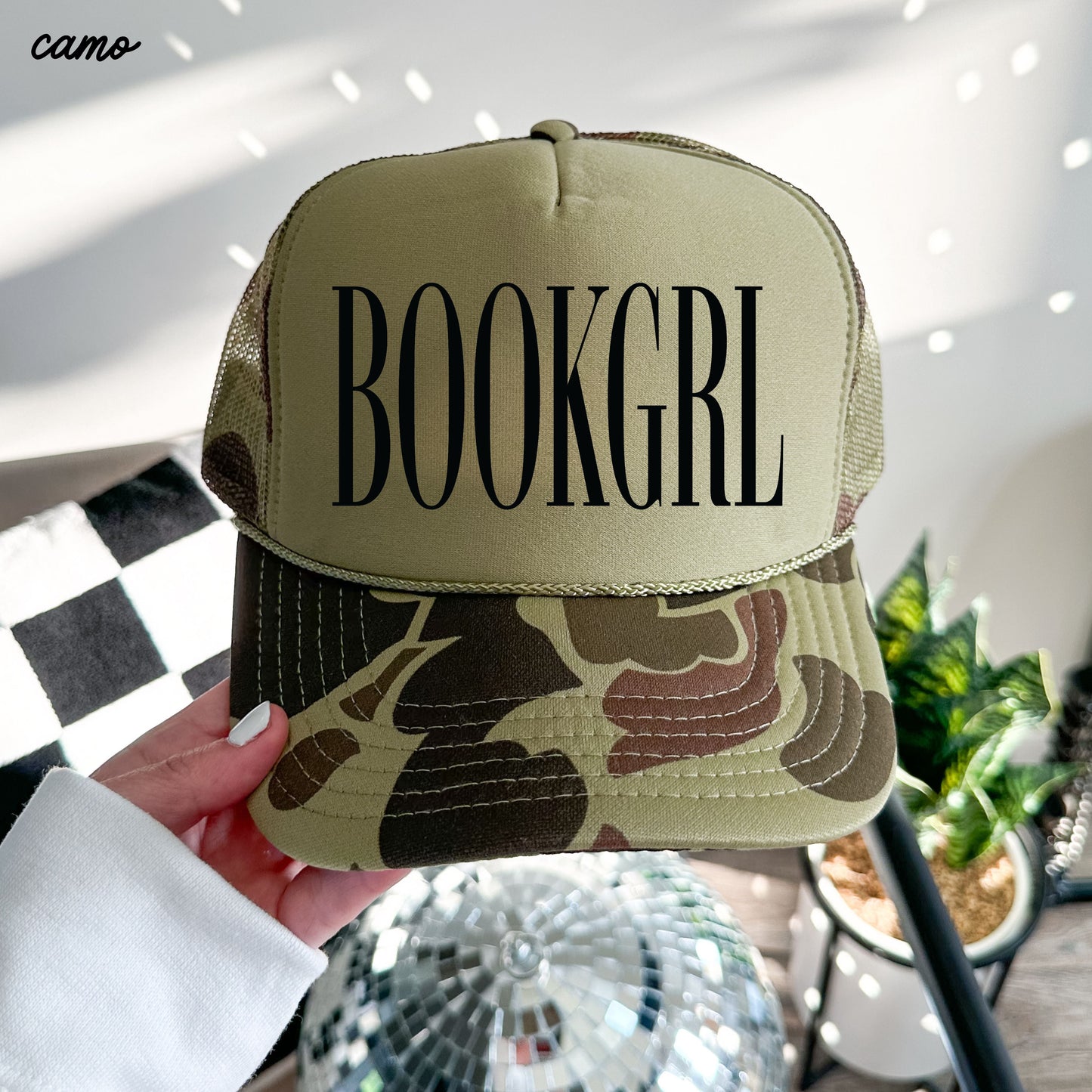 BookGrl Trucker Hat *10 Colors