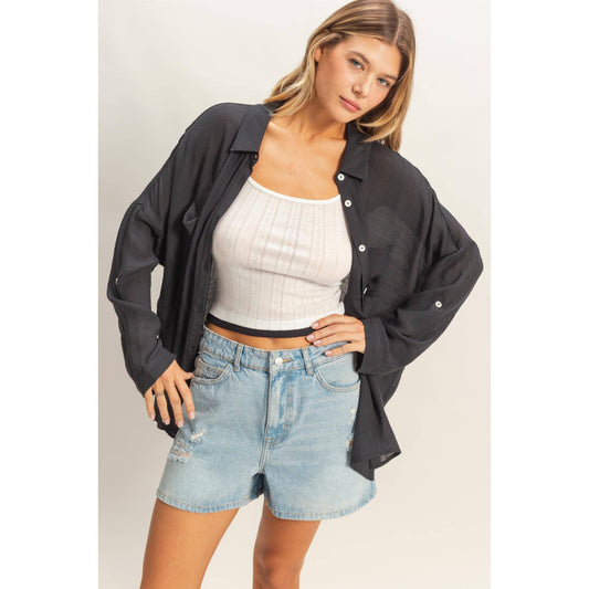 Button-Down Blouse
