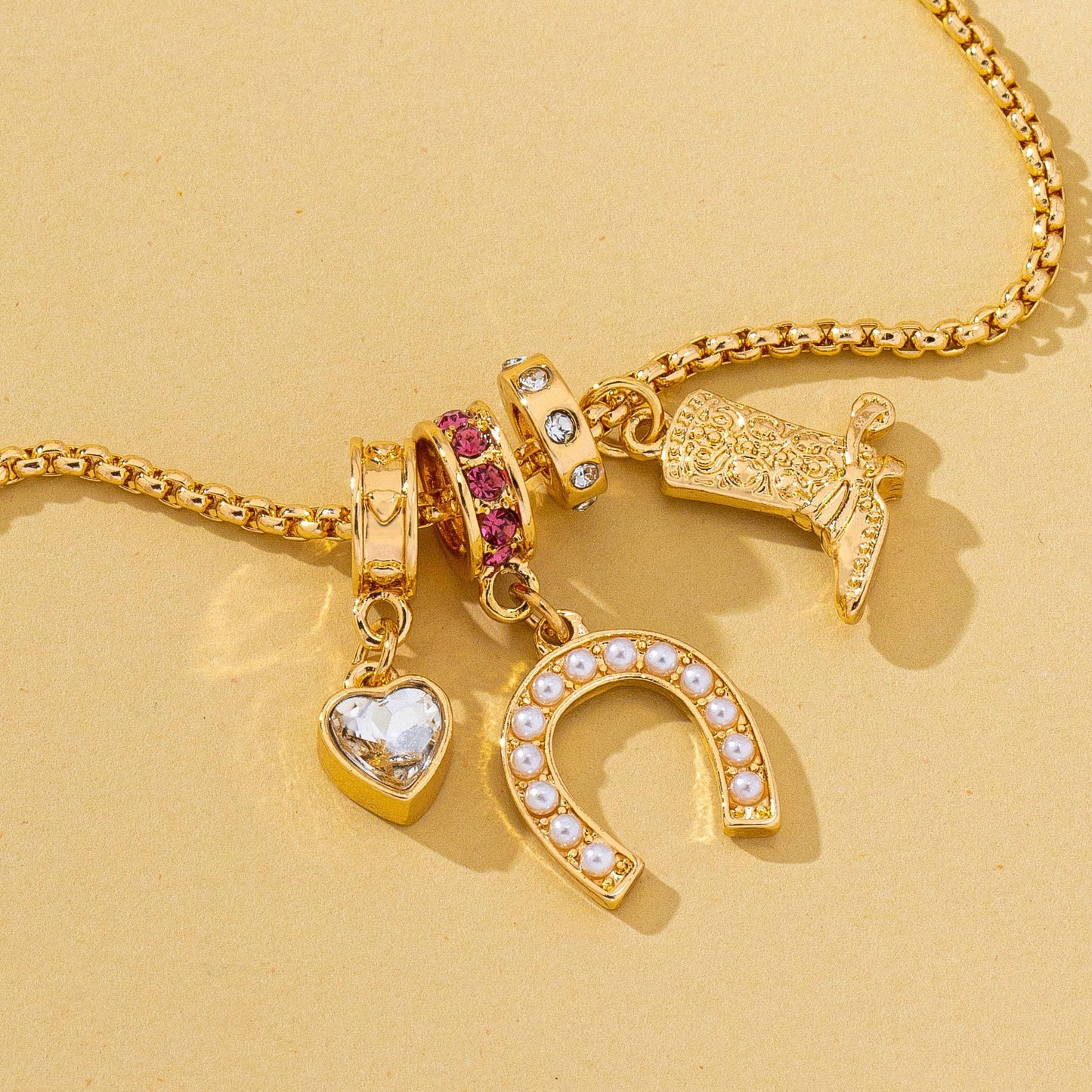 Good Luck Babe Charm Necklace