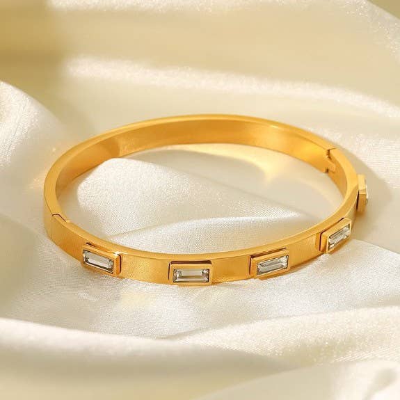 RHINESTONE BANGLE