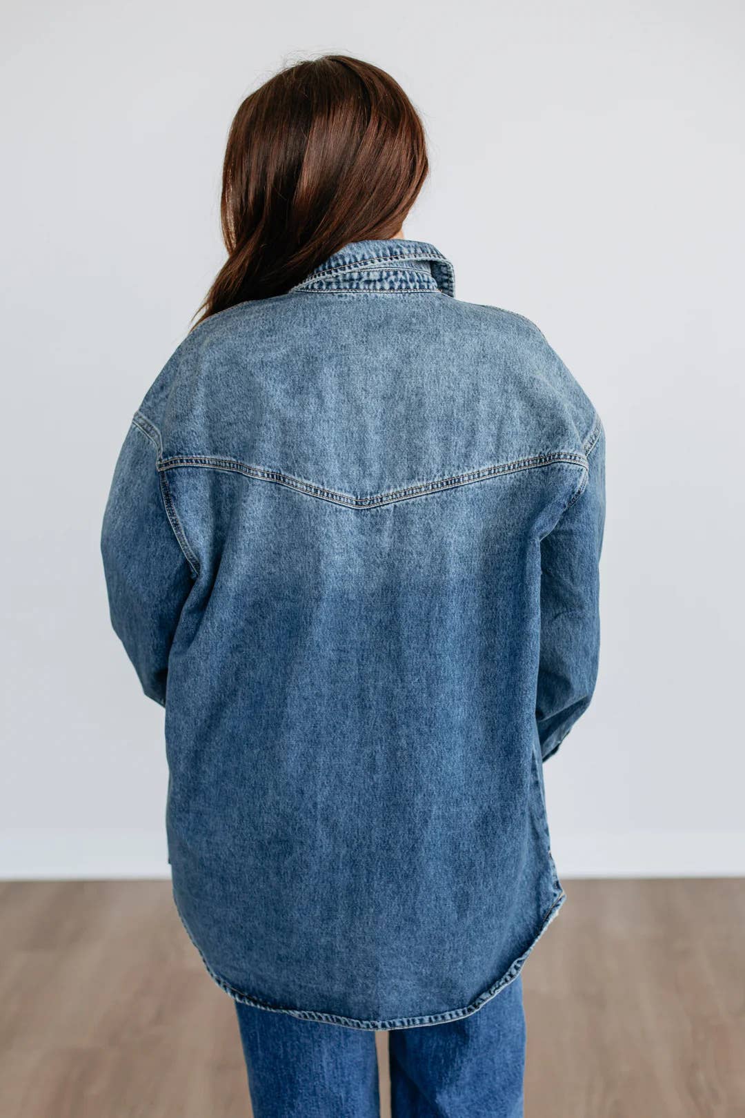 Retro Relaxed Fit Denim Jacket