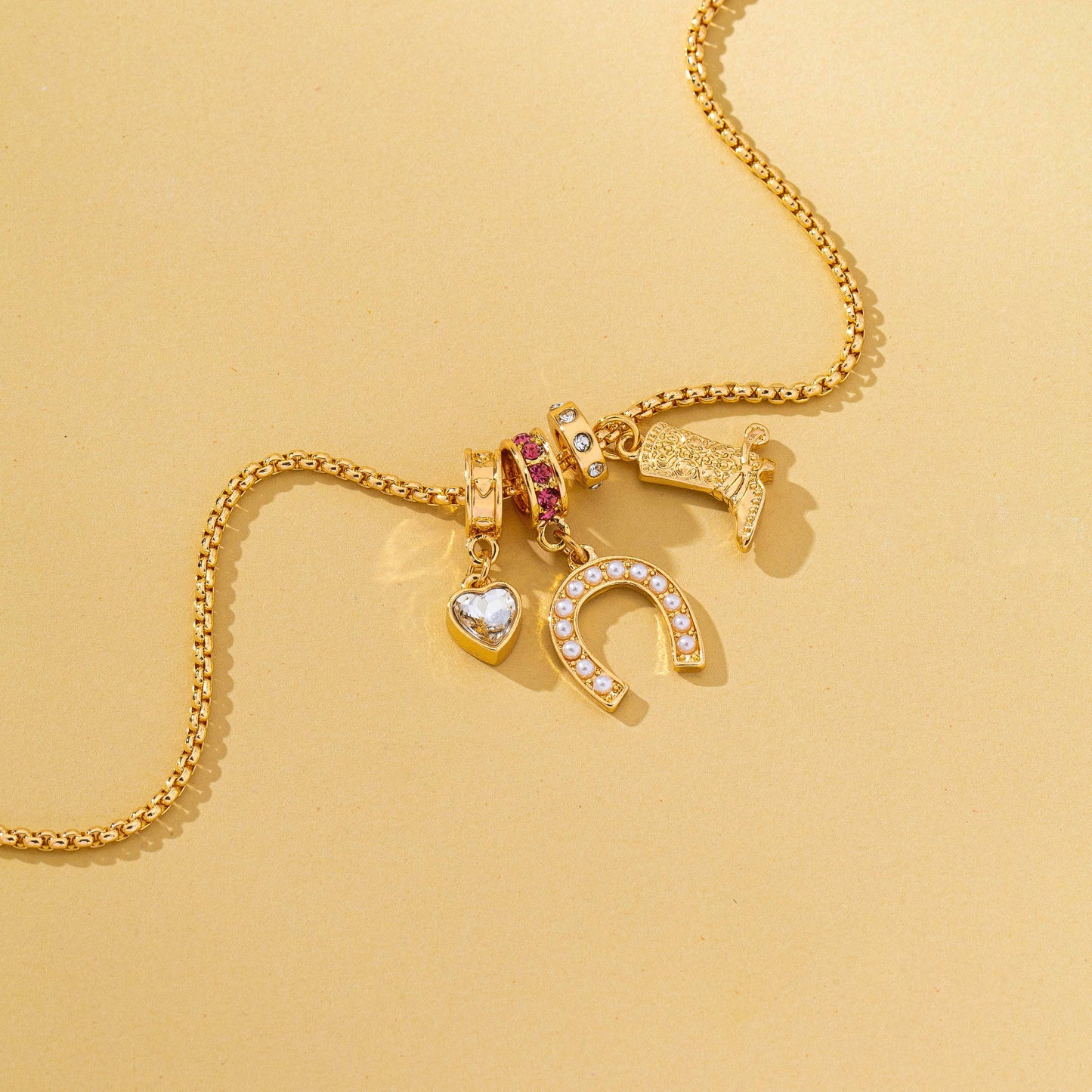 Good Luck Babe Charm Necklace