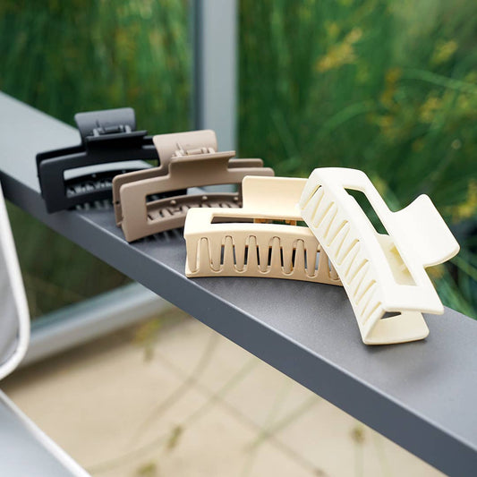 SC154841 Rectangle Hair Claw Clips