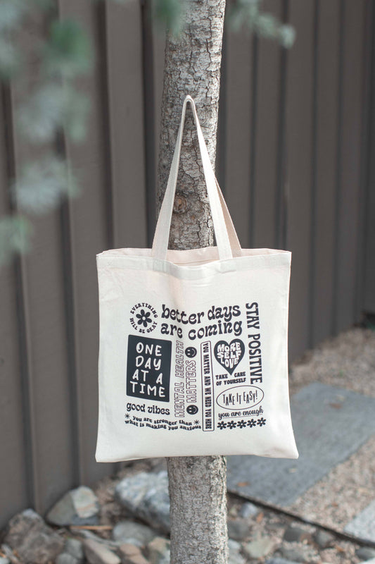 Positivity Organic Tote Bag
