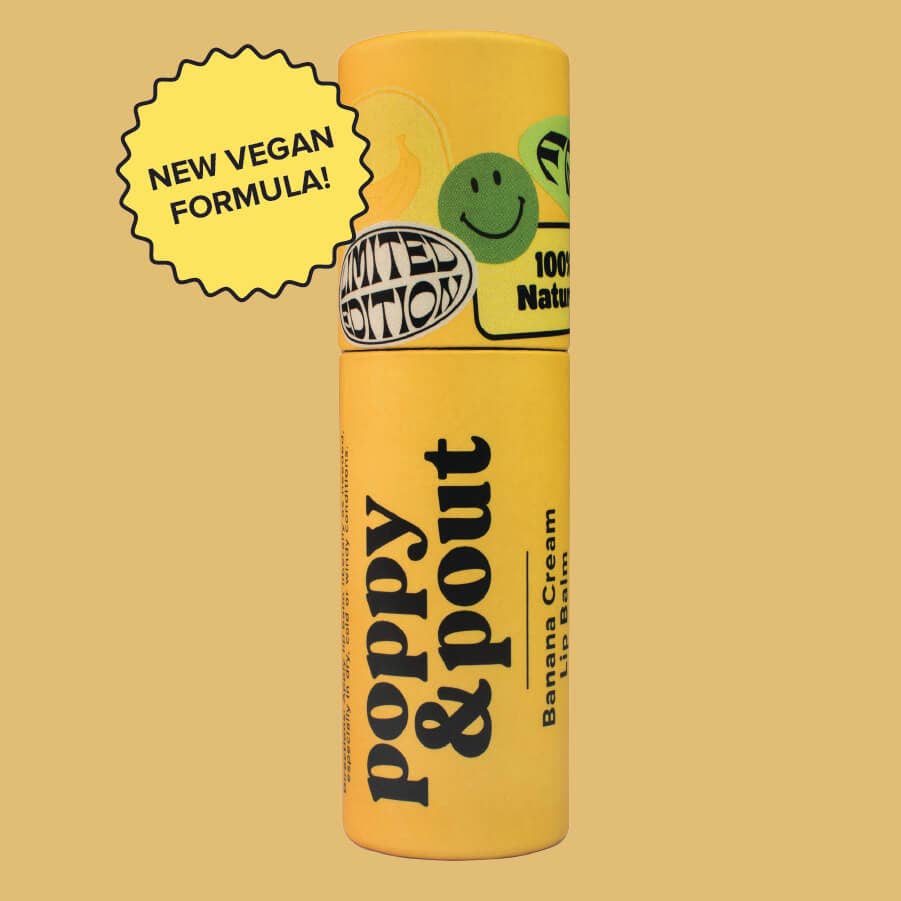 Vegan Lip Balm "Sunny Daze" Banana Cream