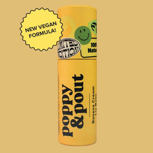 Vegan Lip Balm "Sunny Daze" Banana Cream