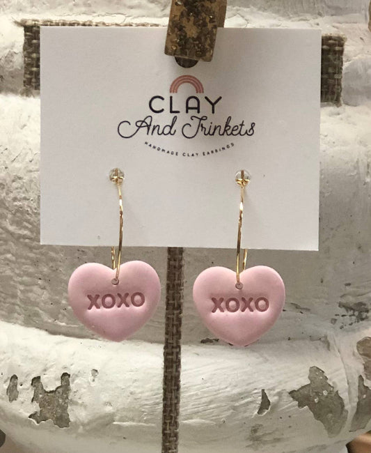XOXO Pink Hearts